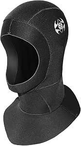 Cagoule Néoprène 3mm - Pour Plongée, Surf, Kayak | Tissu Chaud, Élastique, Séchage Rapide