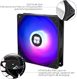 Thermalright TL-C12C-S X5 Ventilateur CPU ARGB 120mm, Lot de 5 ventilateurs de boîtier avec roulement S-FDB, ventilateur PWM silencieux pour ordinateur avec une vitesse jusqu'à 1550 tr/min - 4