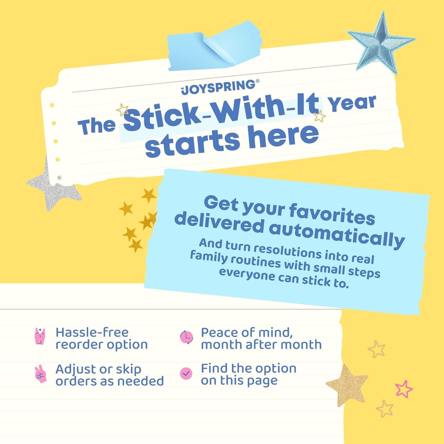 JoySpring Mood Magic for Kids – Natural Mood Support Pixie Sticks Candy with Saffron Extract, Magnesium Citrate & Vitamin D3 | Sugar-Free Powder Drink or Candy | 25 Servings | 4+ Years - Image 8