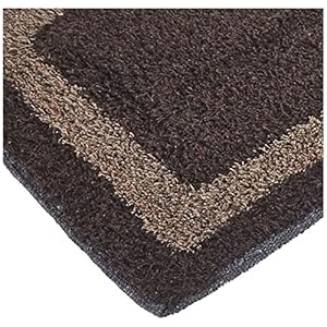 Amazon Brand - Solimo Cotton Bathmat Set of 4, Classy Rectangle - 1200 GSM