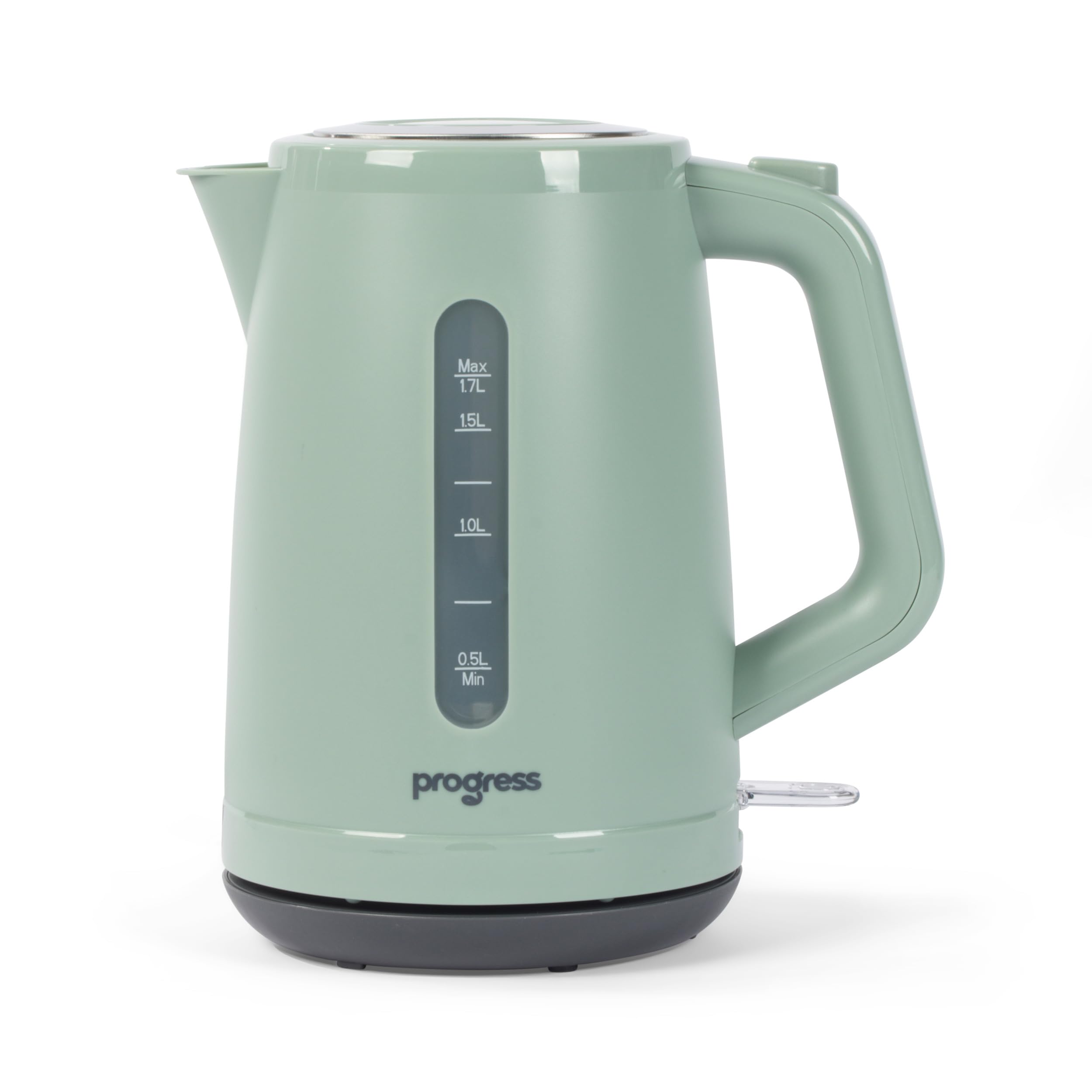 Progress Neutrals Electric Kettle, 1.7 L, 3000 W, Sage Green