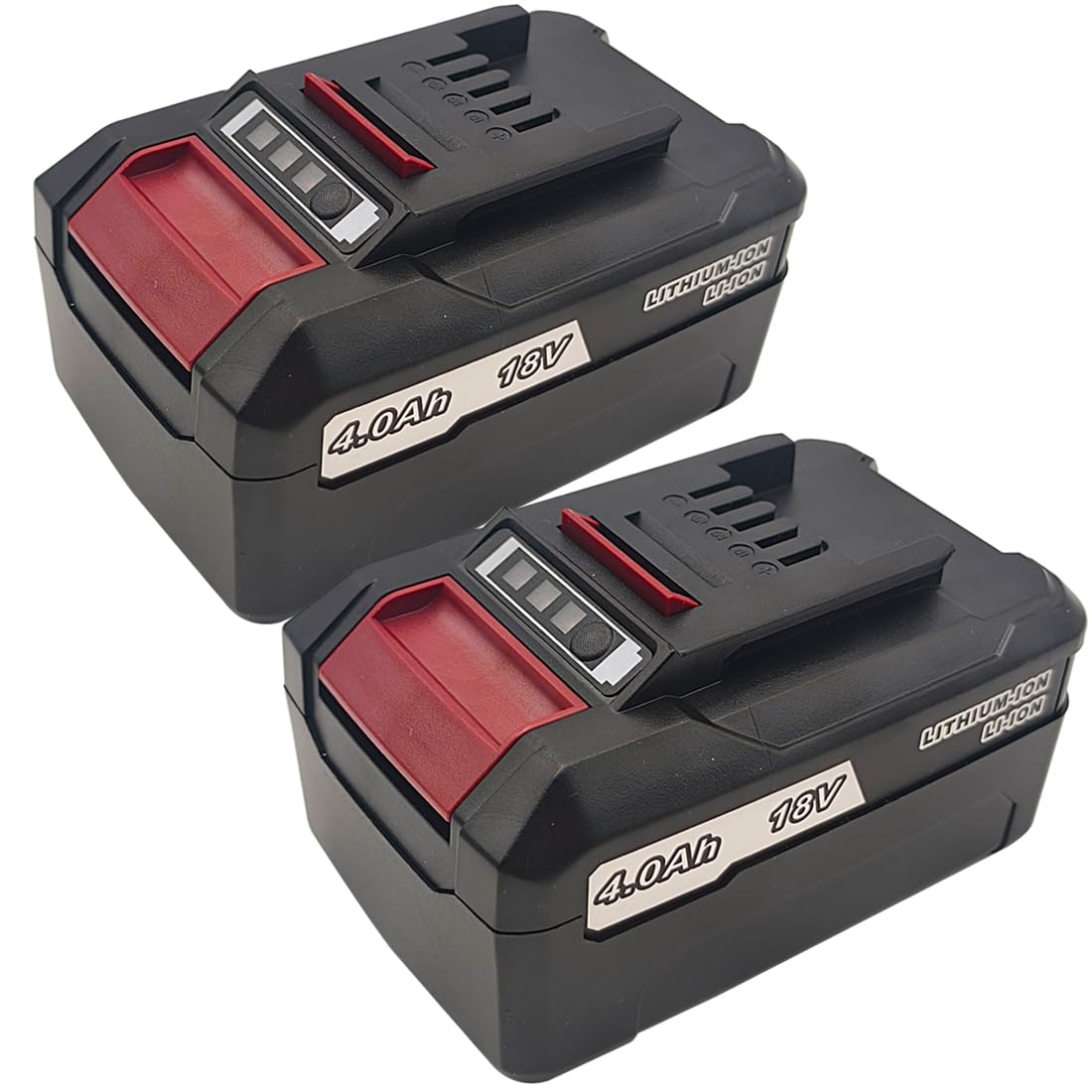 Batería de repuesto para Einhell Power X-Change (2 unidades, 18 V, 4,0 Ah, 4000 mAh)