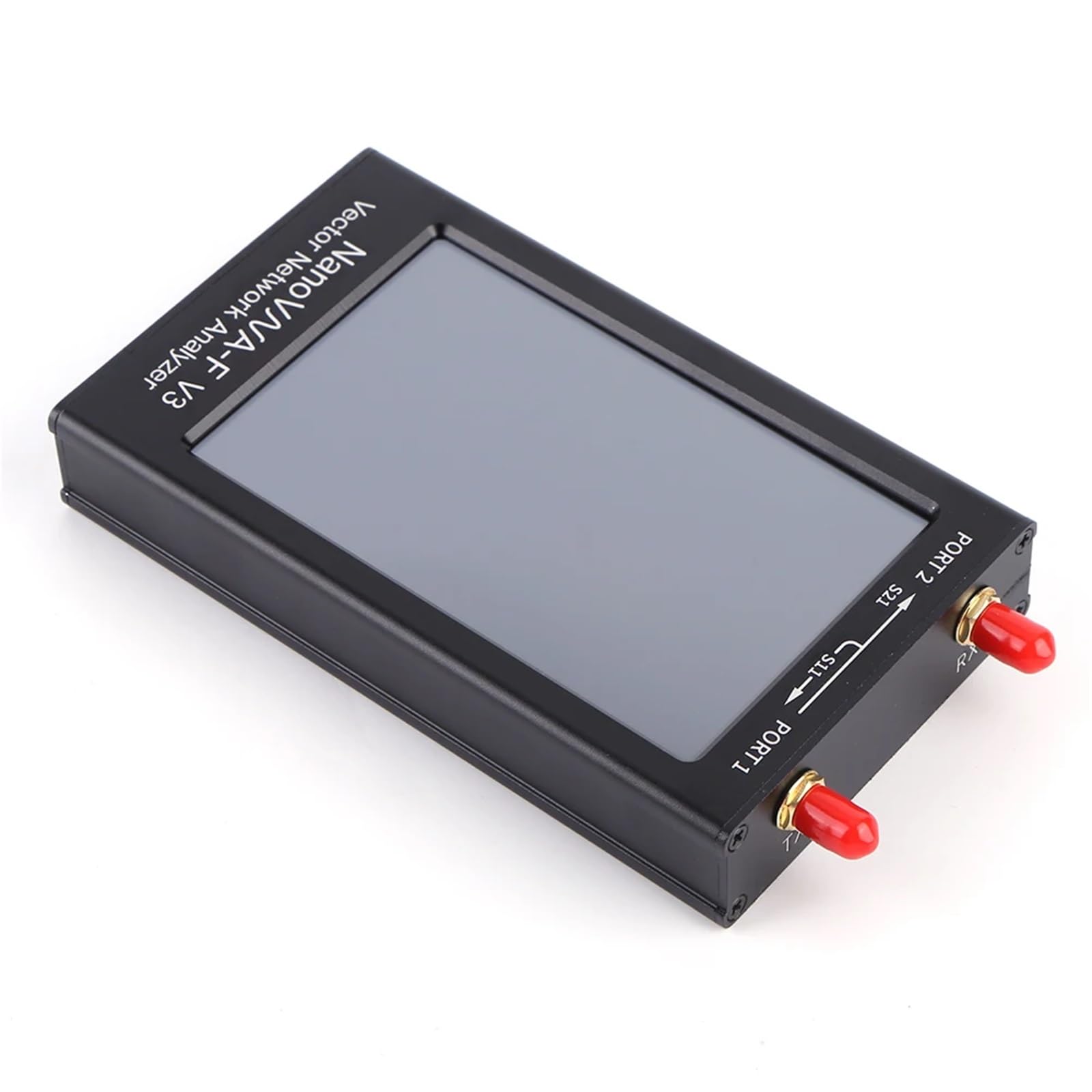 Analizator sieci Analizator sieci HF VHF UHF SHF Ekran 4,3 cala 1 MHz-6 GHz NanoVNA-F V3 801 punktów skanowania dla parametrów S Opóźnienie fazy VSWR do diagnostyki kabli sieciowych