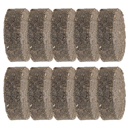 STOBAZA 10Pcs Natural Wood Firelighters Kindling Blocks Quick Lighting Fire Starters for Outdoor Camping Bbq Barbecue Hiking Survival Indoor and Outdoor Use