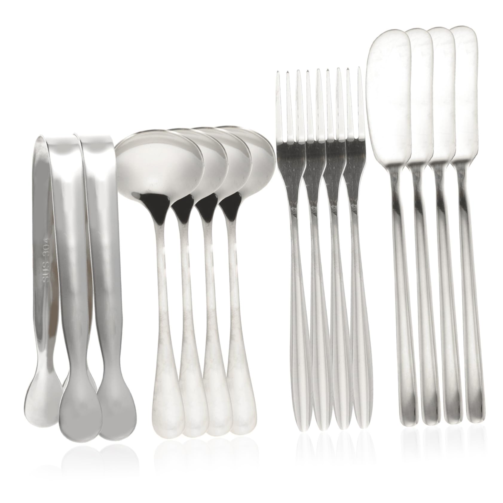 ABOOFAN Complete Kitchen Tool Set Cheese Knife Butter Knife Coffee Spoon Dessert Spoon