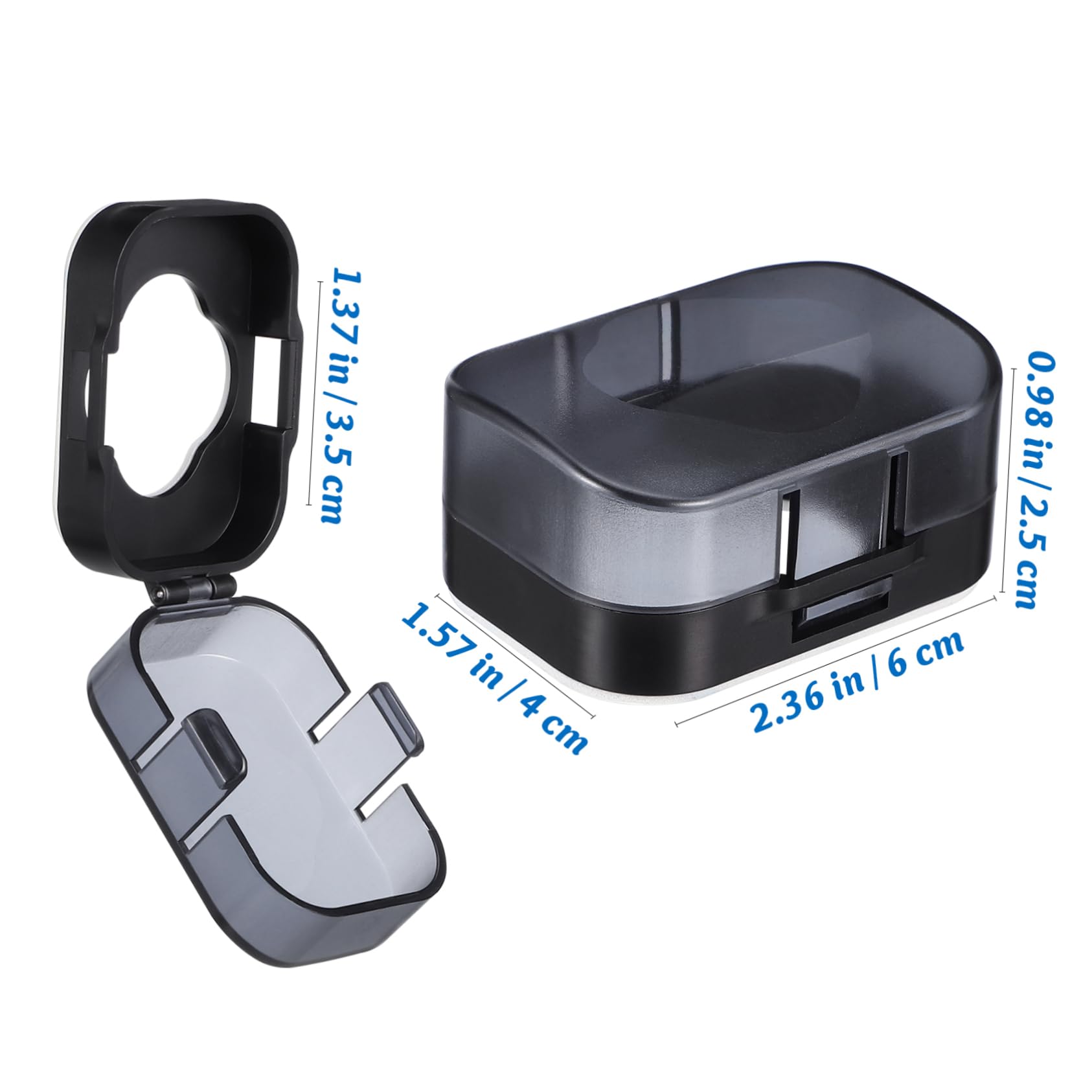 Kisangel Child Safety Door Lock Cover Door Lock Cover Abs Material Home Security