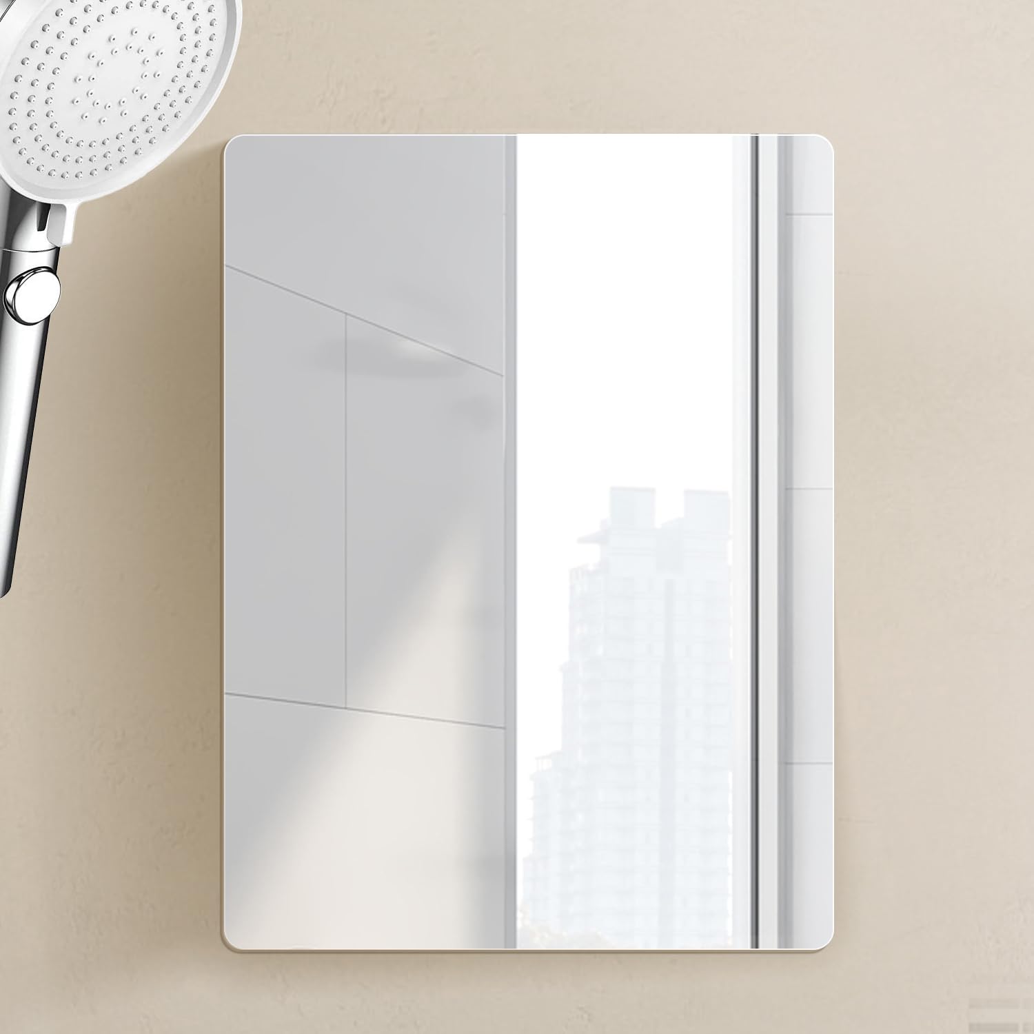 Amazon.co.jp: 【曇らない浴室鏡】Rebebe風呂鏡 鏡 マグネット 割れ