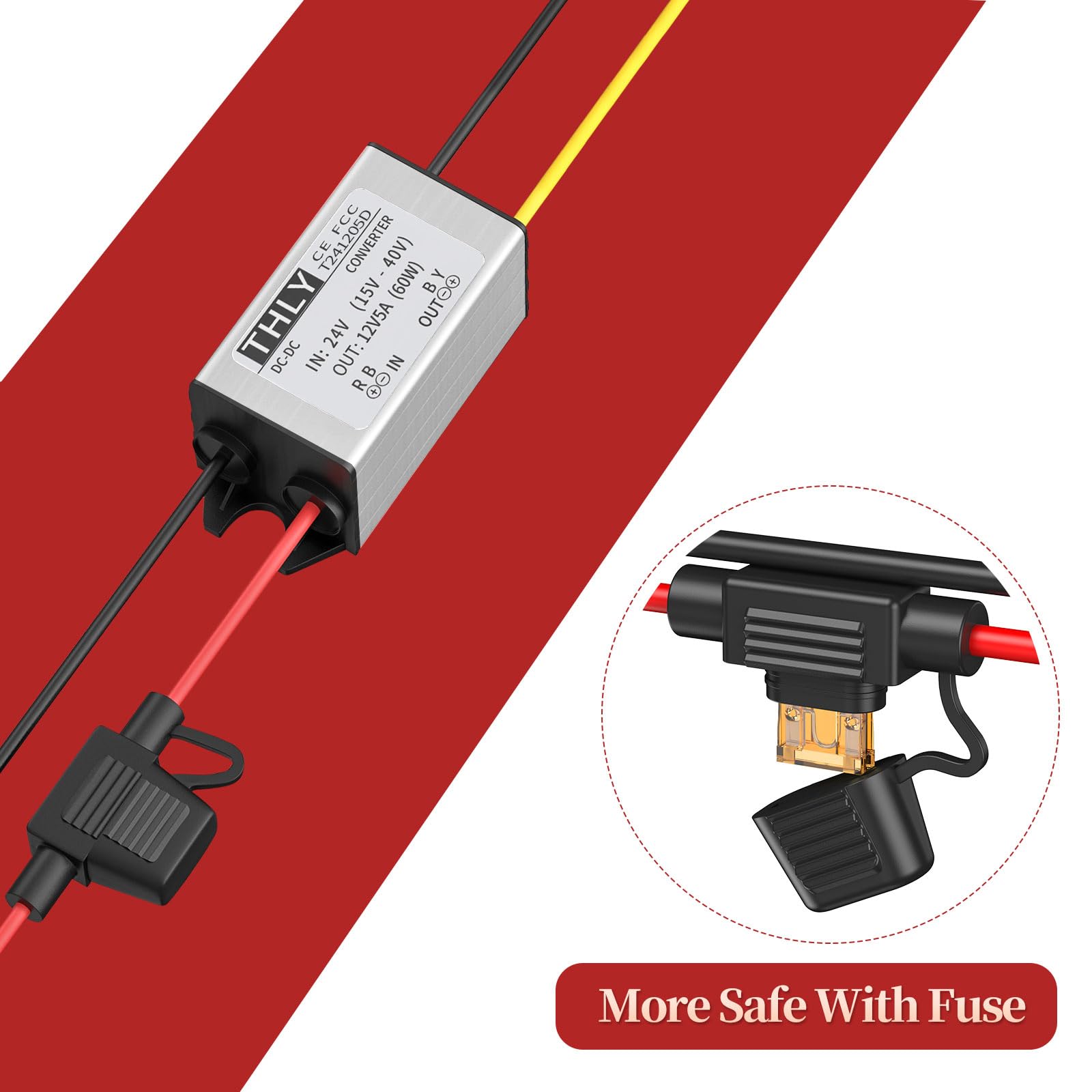 Amazon.co.jp: 24v 12v 変換 デコデコ、dcdc コンバーター 24v 12v 5A