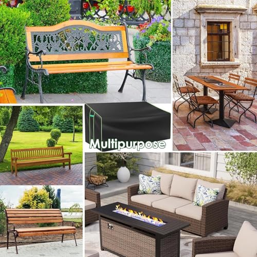 Housse de protection pour fauteuil à bascule et banc extérieur étanche