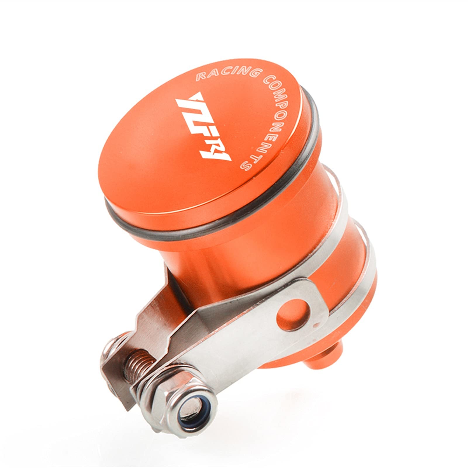 Réservoir liquide de frein YZFR1 finition orange - Gobelet d'huile d'embrayage épuré