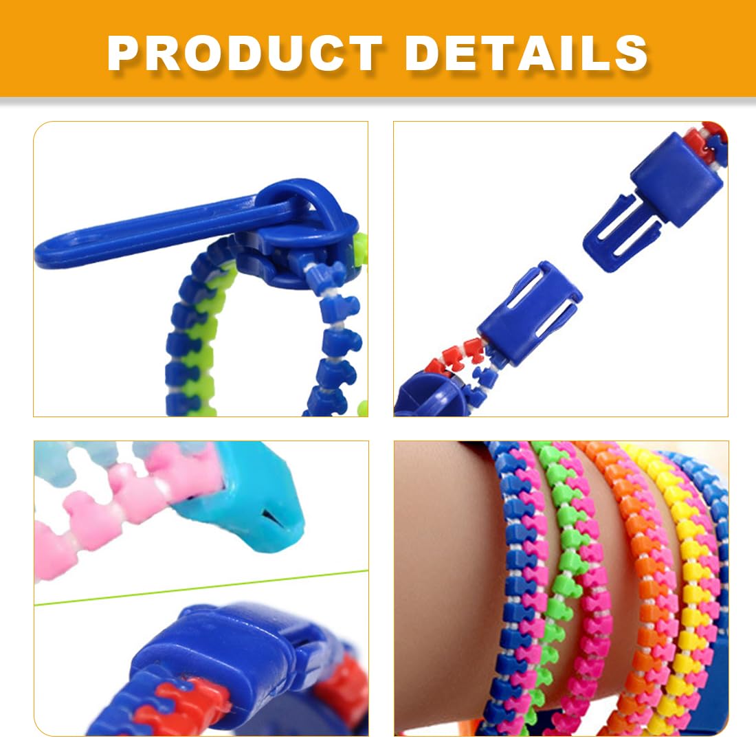 Braccialetti Da Calcio Per Bambini - 15 Pezzi Regolabili, Perline Colorate, Idee Regalo - Foto 2