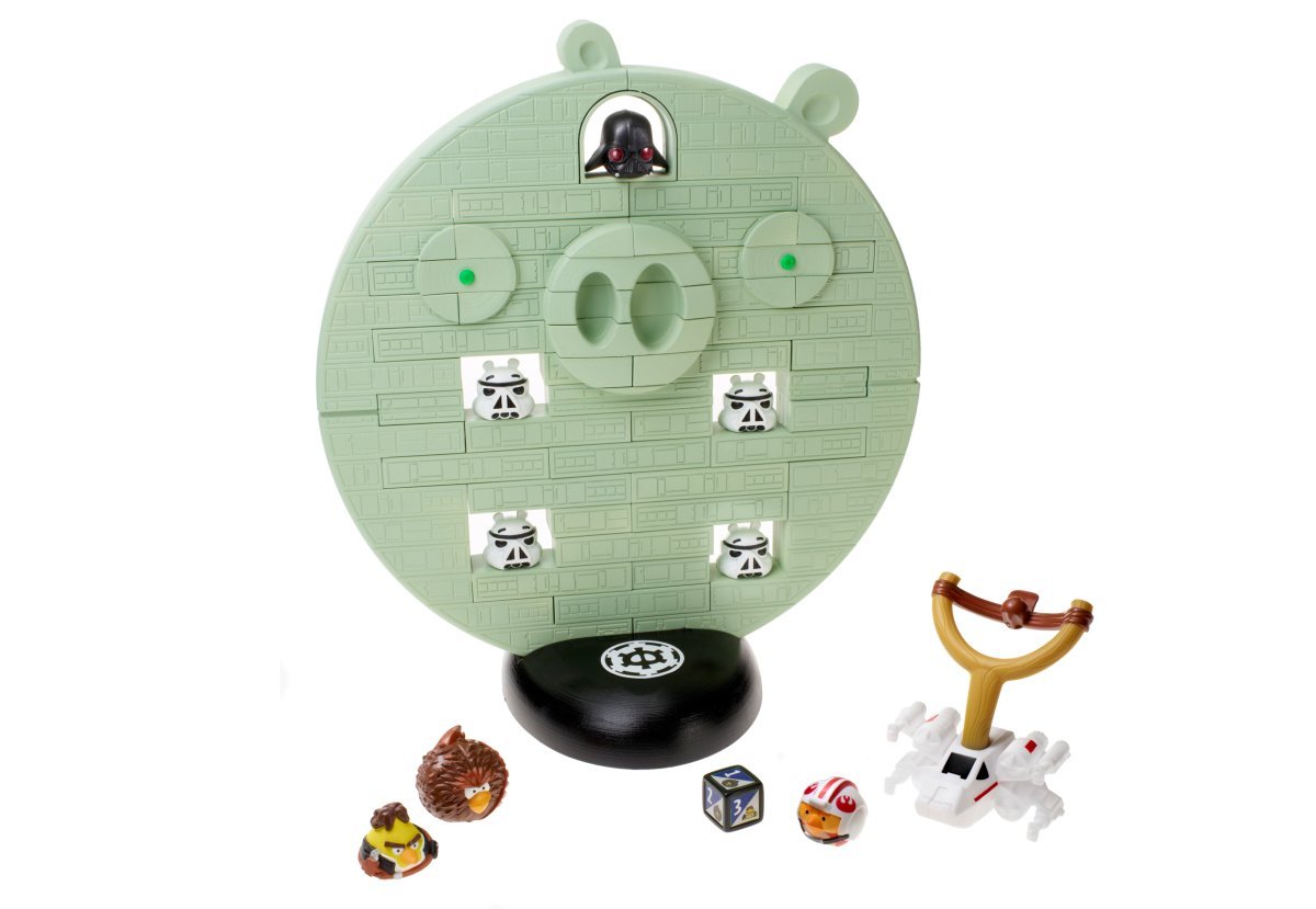 Star Wars A2845E24 - Angry Birds Jenga Death Star Spiel