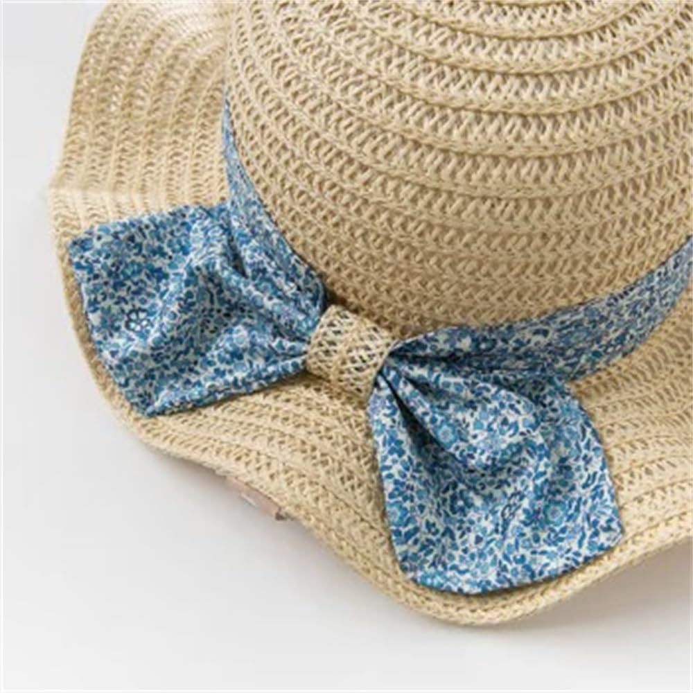 Cappello di Paglia Traspirante per Bambini Cappello for Bambini Cappello di Paglia Cappello da Sole(50cm)