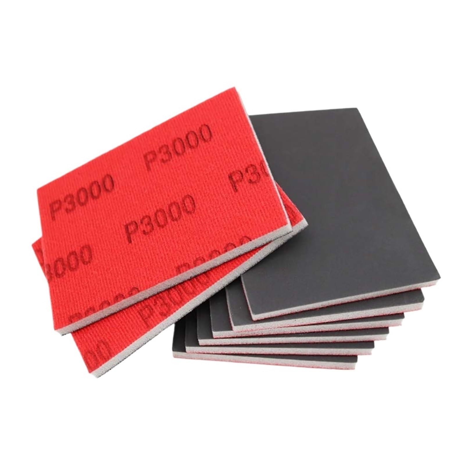10PCS Sponge Sanding Block 180-3000 Grit Abrasive Polishing Pads Wet And Dry Grinding Sand Blocks Tools For Metal Wood(320 Grit)