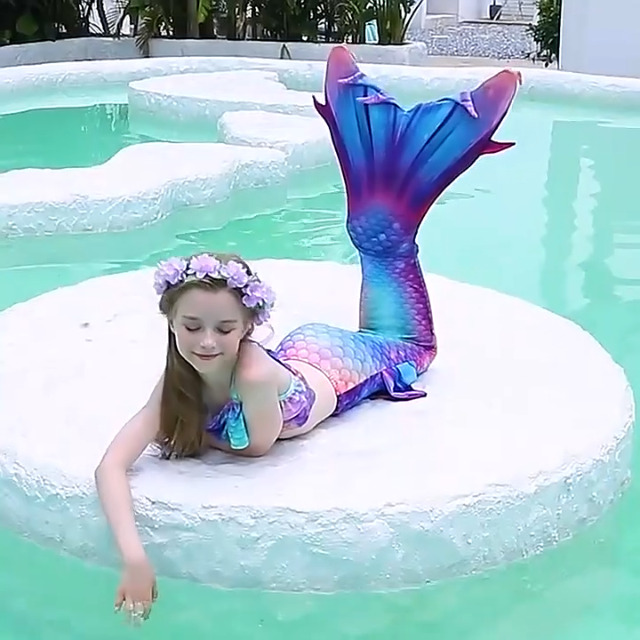 Cola De Sirena Adulto Cola De Sirena Para Niu00f1as Decathlon: El