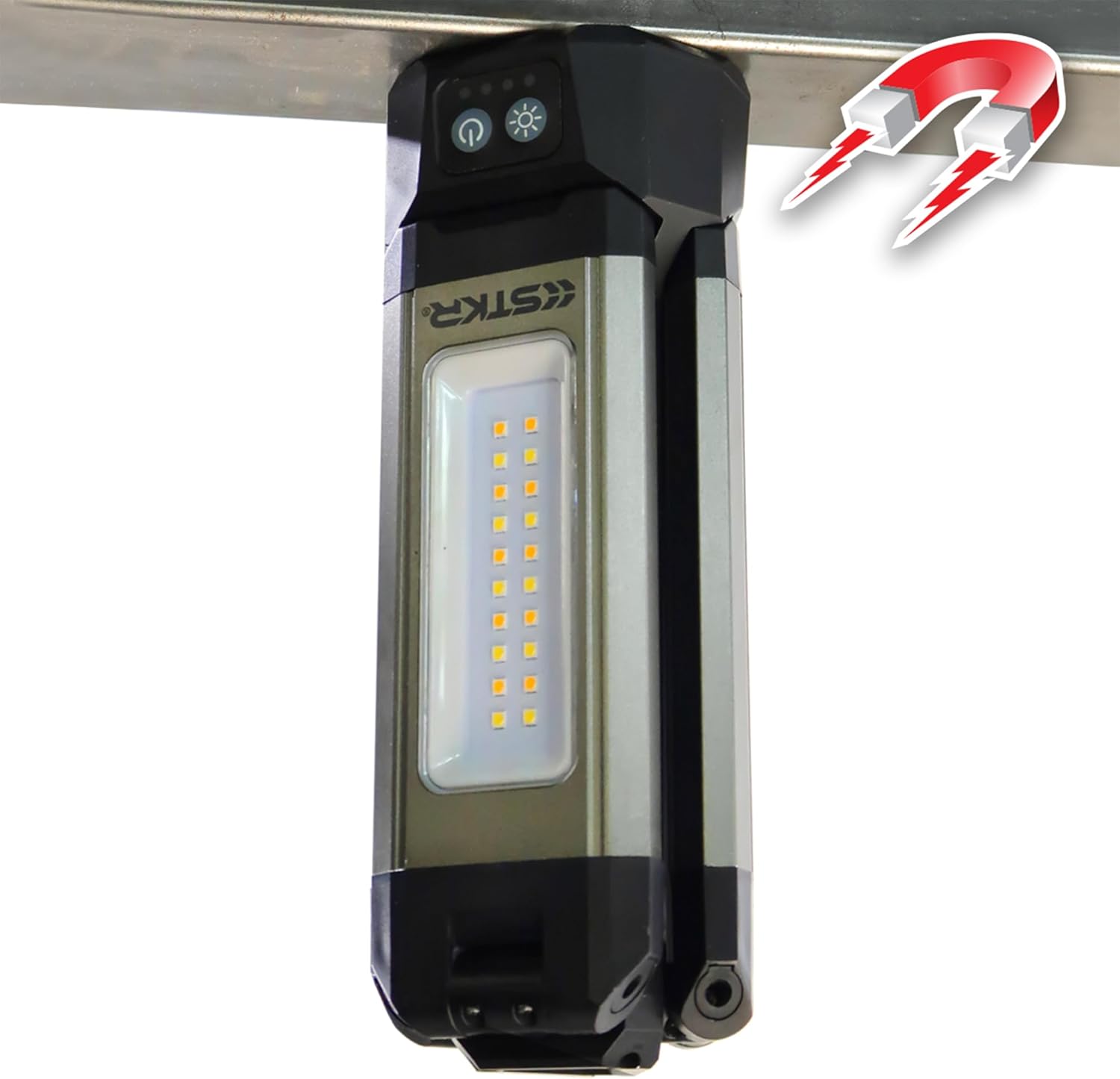 STKR Concepts Tri-Mobile - 2000 Lumen Area Work Light, Black