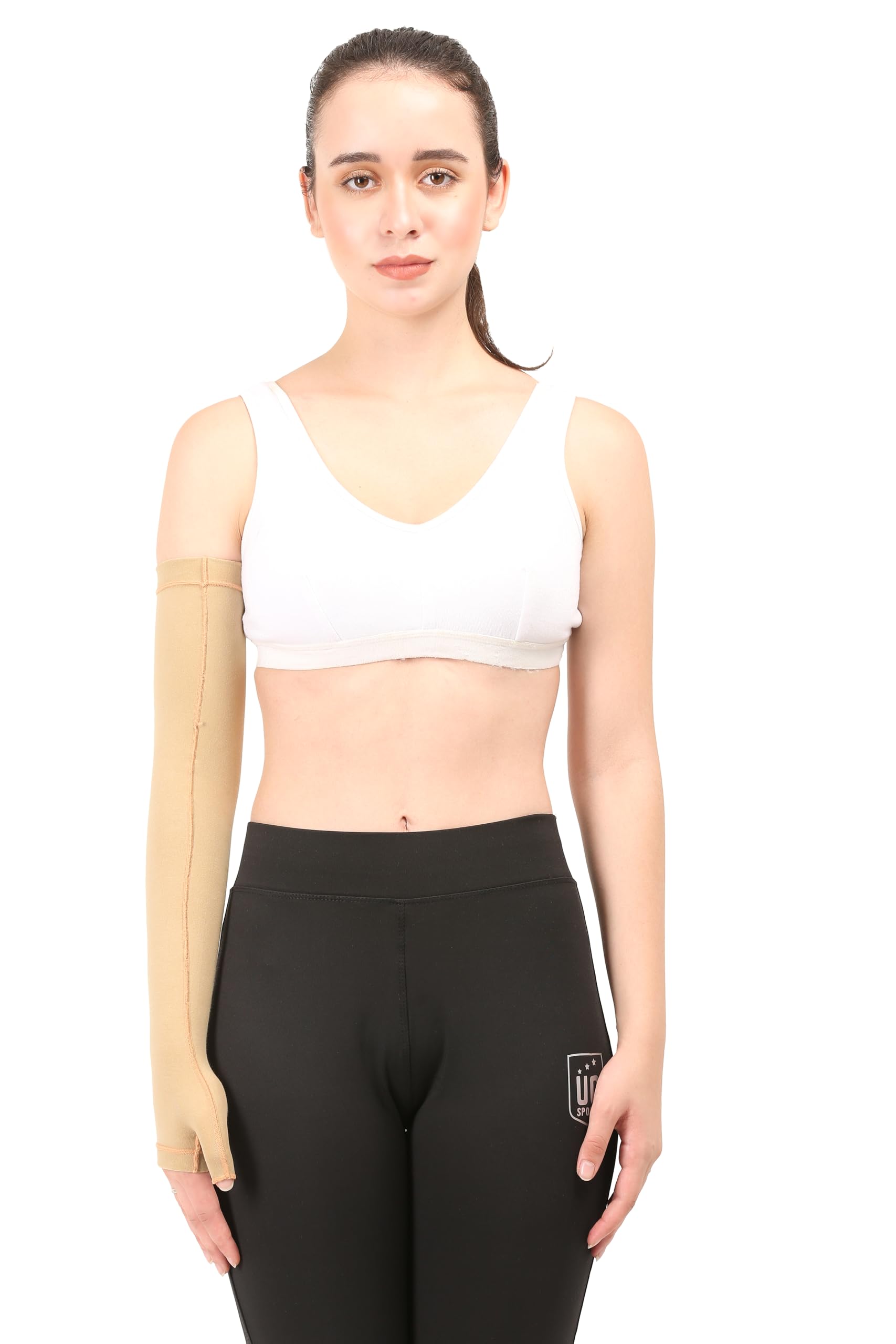 Medical Compression Arm Sleeve || HIGH COMPRESSION || COTTON Fabric || Unisex || Indian || Post Liposuction Support || Burn Support ||-image-9