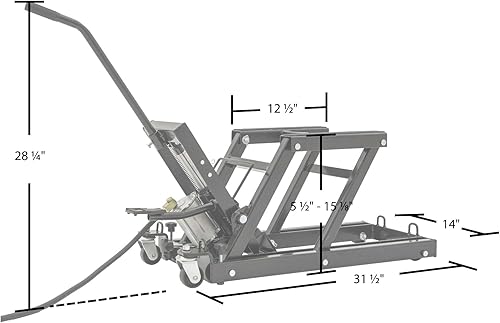 Miniatura 2 de Black Widow Gato hidráulico neumático para motocicleta y ATV BW-0102