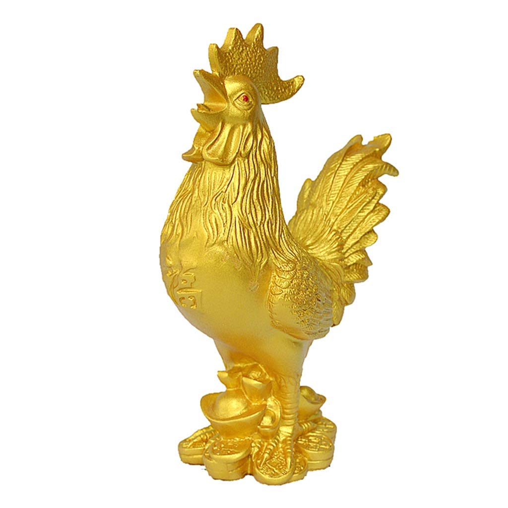 Figurine coq Feng Shui cadeau idéal chance et prospérité
