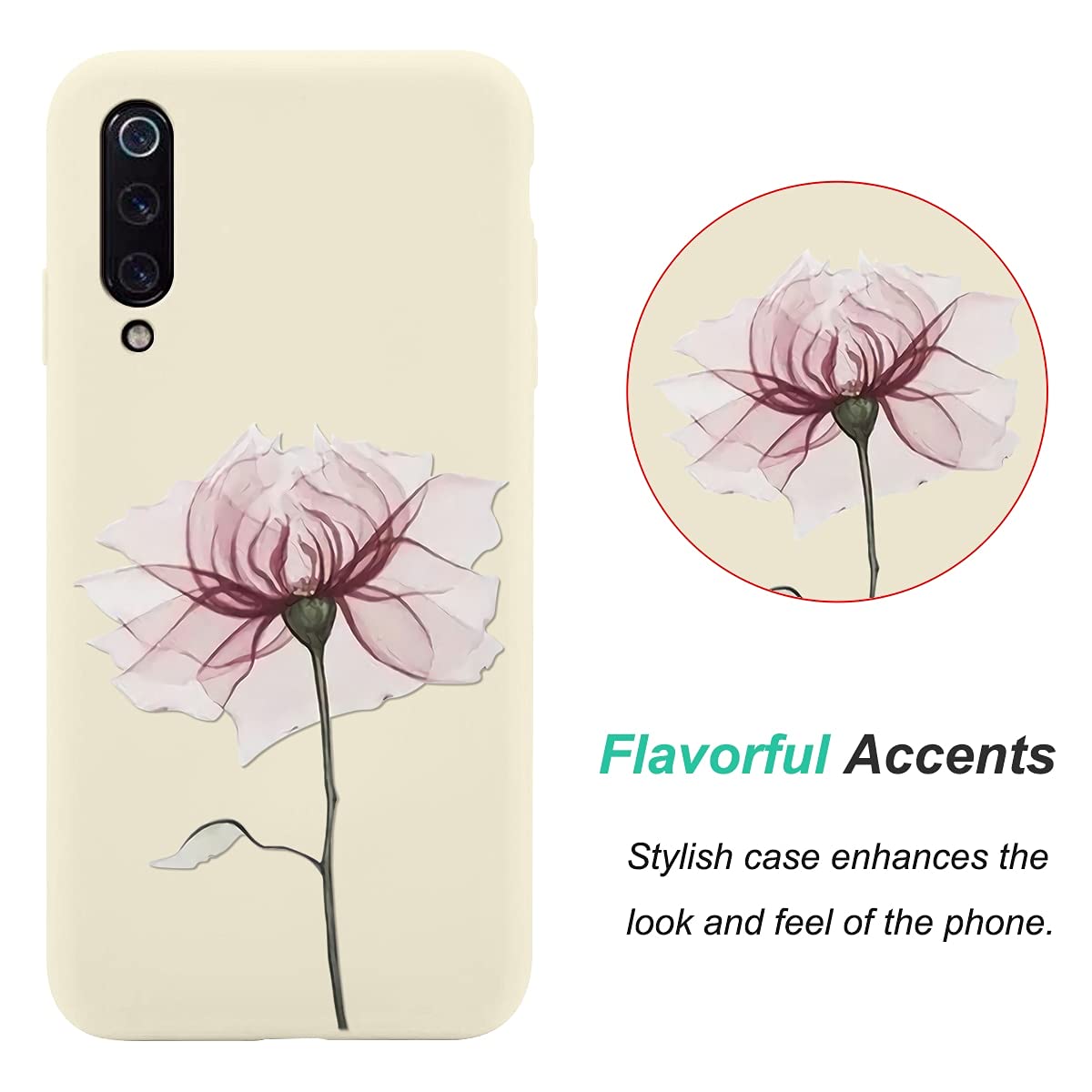 Yoedge 2 Pezzi Cover per Xiaomi Mi 10 Lite 5G 6,57, Ultra