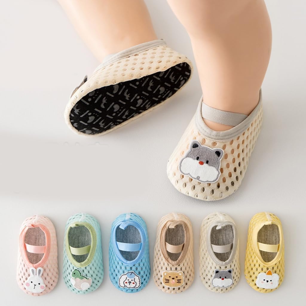 Breathable Baby Prewalkers 10 Months to 3 Years Infants Girls Floor Shoes Toddler First Walking Shoes for Indoor