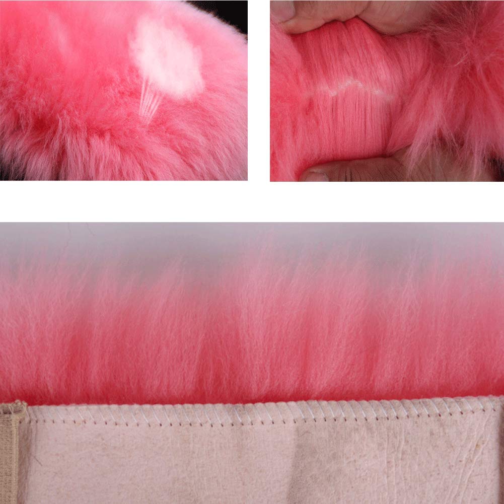 IHOTDER Housse D’accoudoir Voiture En Peluche – Chaude Et Douce – Protection Console – Lot De 2 – Gris/Noir/Rose