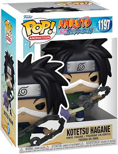 Miniatura 2 de POP Naruto Shippuden - Figura de vinilo de Kotetsu Hagane Funko (paquete con funda protectora de caja compatible), multicolor, 3.75 pulgadas