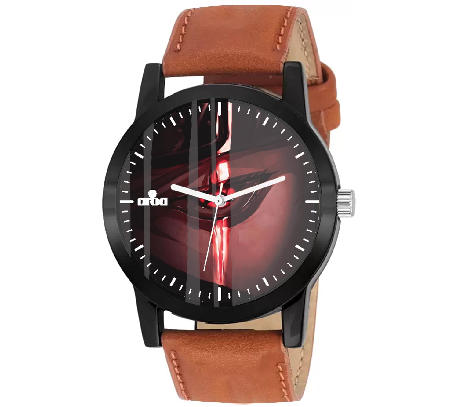 AROA Watch New Watch for Kakashi Eye Sharingan Model : 1211 Black Metal Type Analog Black Strap Watch Black Dial for Men Stylish Watch for Boys (B0CMP3FFCK) Amazon Price History, Amazon Price Tracker