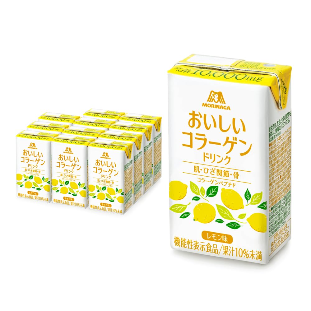 Amazon.co.jp: 森永製菓 おいしいコラーゲンドリンク 125ml 12本