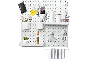 Pegboard Combination Kit: Versatile Wall Organizer for Home and Office