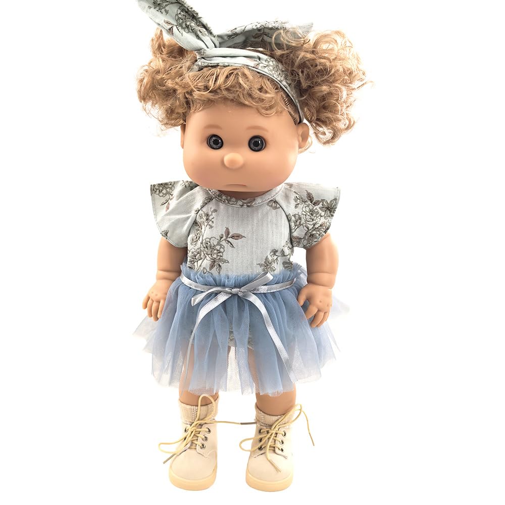 TACHAN - Linia lalki ogórka 40cm - Elegancka i Serena - Chubby Scrolles i Słodka Twarz (CPA Toy Group 788T01058)