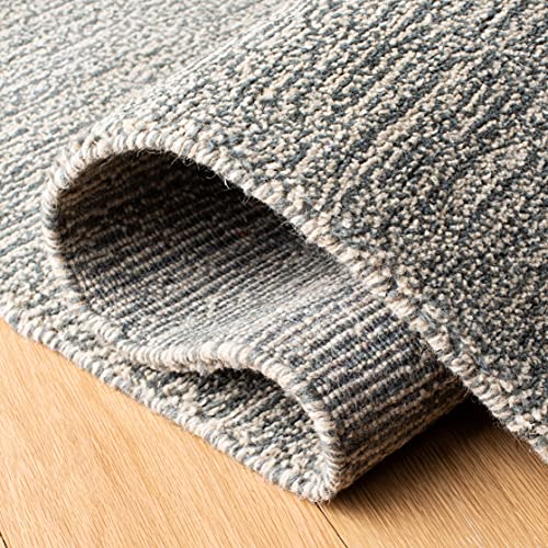 Tapete decorativo SAFAVIEH Himalaya 6x9 pies gris miniatura 6