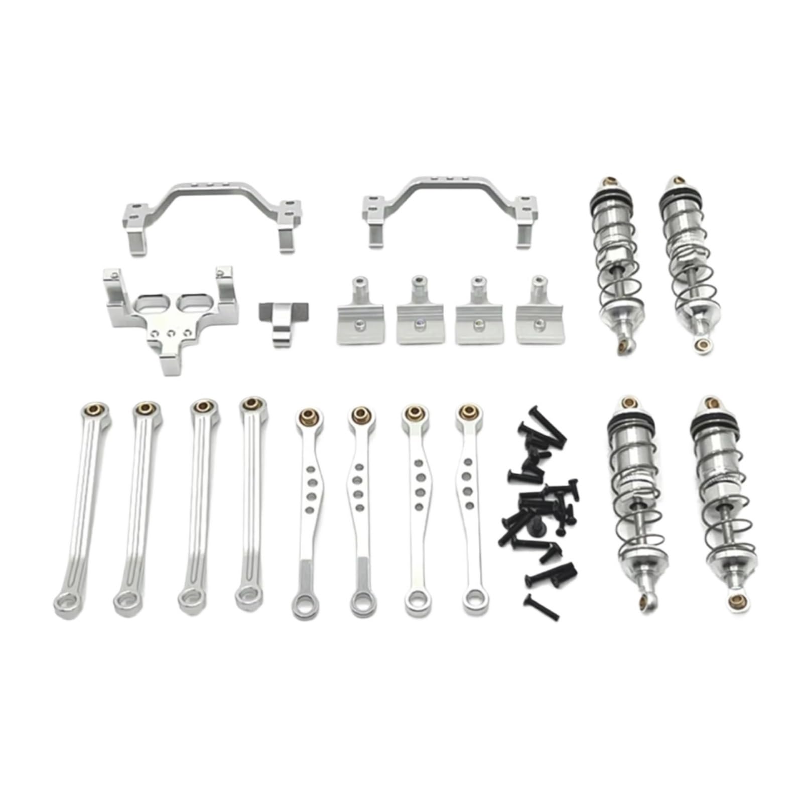 Rc Special Connecting Rod for C64 C74 1/16 Pull Rod Suspension Frame Steering Gear Pull Rod for Seat Set RC Car Tracked Vehicle Parts and Accessories Upgrade Replacement