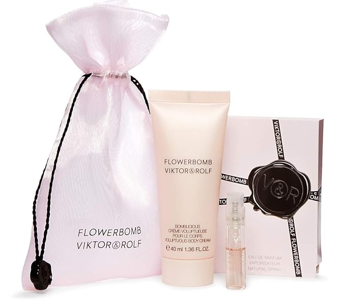 Flowerbomb Viktor Rolf Mini Spray and Body Lotion Beauty