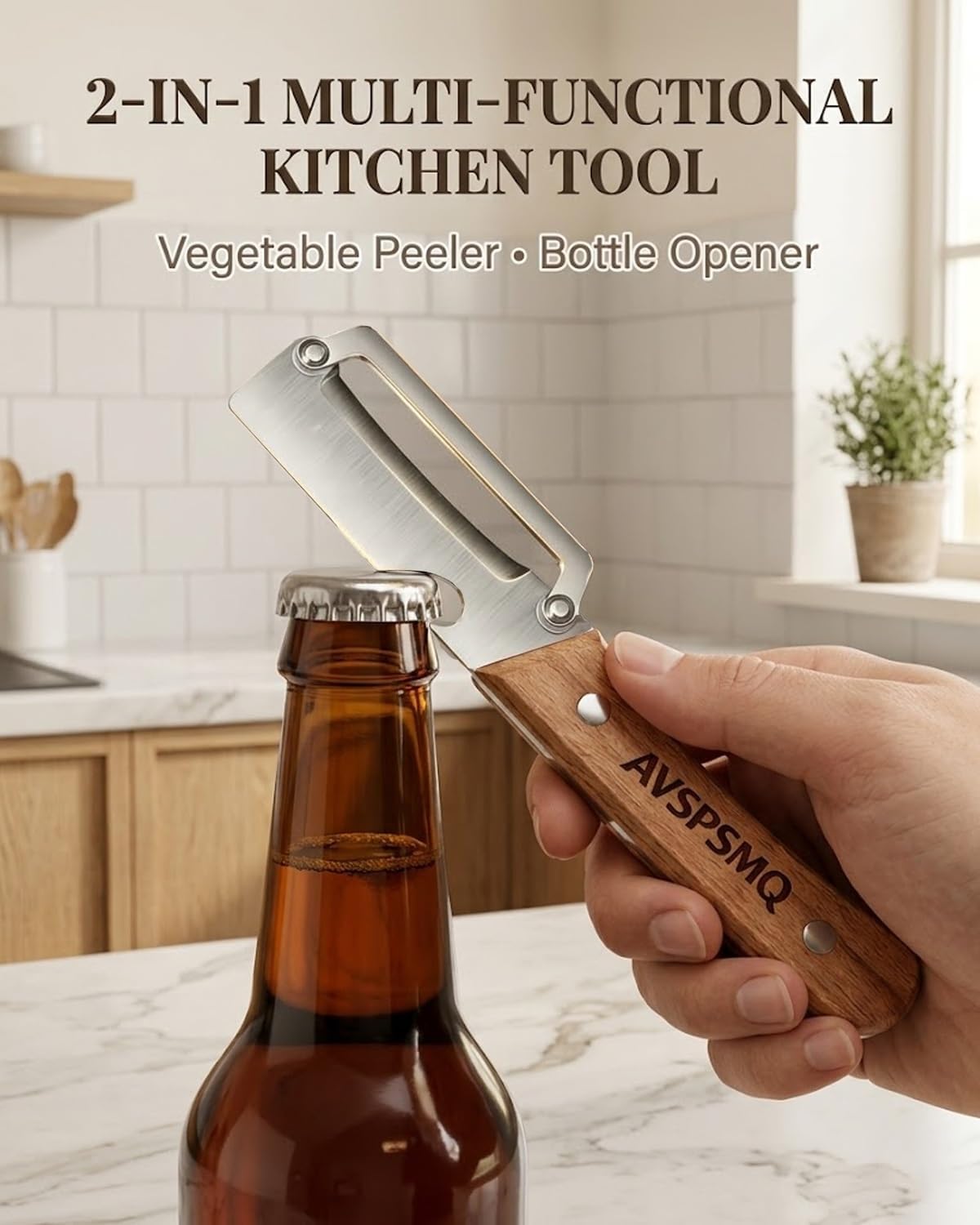 Zero Pressure Peeler 2-in-1 Multifunctional Peelers Hand Vegetable Fruit Peeler with Ergonomic Handle Stainless Steel Vial Opener Tool for Cucumber Apple Potato Pumpkin(5pcs)