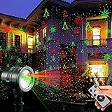 SALCAR LED Proiettore Luci Natale Proiettore Lampada, Telecomando...
