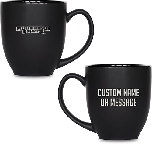 Miniatura 155 de Rico Industries NCAA Primary - Taza personalizada de 15 onzas, color negro mate, para bebidas calientes o frías Nebraska Cornhuskers