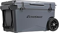 Vista 16 de EchoSmile 25/30/35/40/60/75 Quart Rotomolded Cooler, Built to Stand up to The Rigors of The Journey