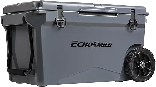 Miniatura 16 de EchoSmile 25/30/35/40/60/75 Quart Rotomolded Cooler, Built to Stand up to The Rigors of The Journey