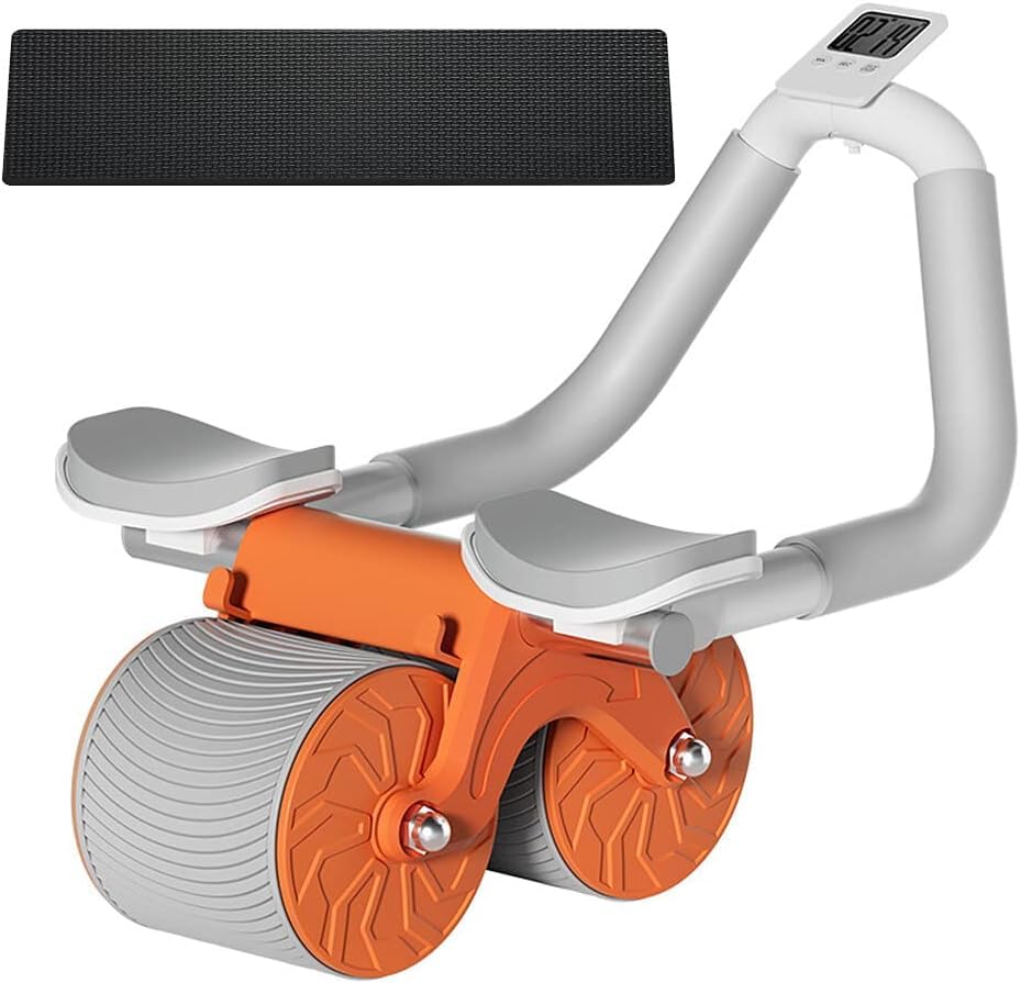 Luteti Abs Roller Wheel, Automatic Rebound Abdominal Wheel, Workout Equipment with Knee Mat for Core Strength Training Home Gym Fitness For men and Women (B0CJHYFP1M) Amazon Price History, Amazon Price Tracker