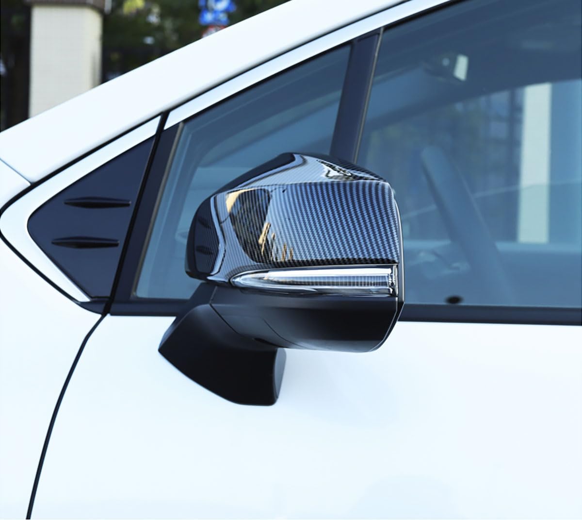 Right Side Mirror Lower Base Cover Holder With Signal Light For 2021-2023 Toyota Sienna – Clip-On ABS