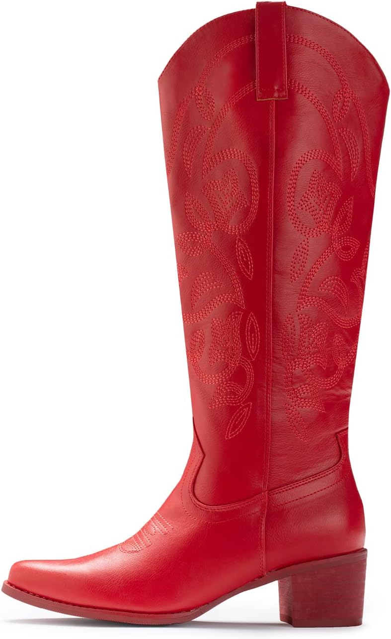 IUV Cowboy Boots For Women Pointy Toe Women's Western Cowgirl Boots... - Picture 70 of 114