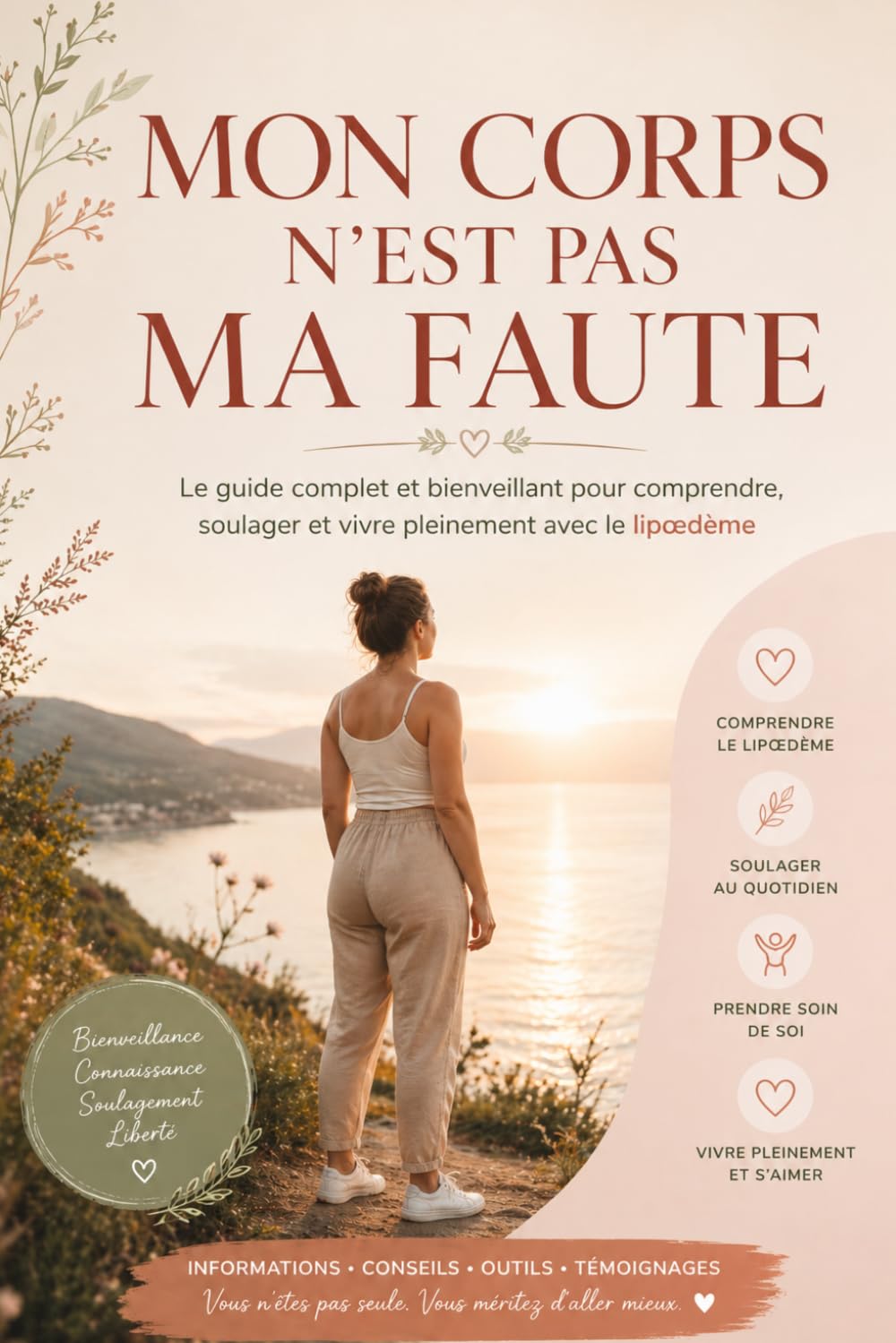 Mon corps n’est pas ma faute !: Le guide complet et bienveillant pour comprendre, soulager et vivre pleinement avec le lipoedème.