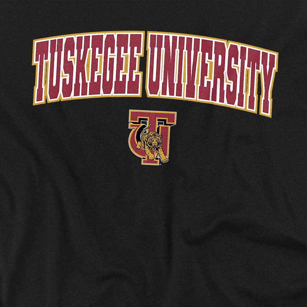 LOGOVISION Tuskegee University Arch Logo Black Kids T Shirt (2) for Toddler Boys and Girls, Black
