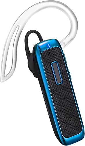 Bluetooth Headset, Wireless Bluetooth Earpiece w/ 18 Hours Playtime and