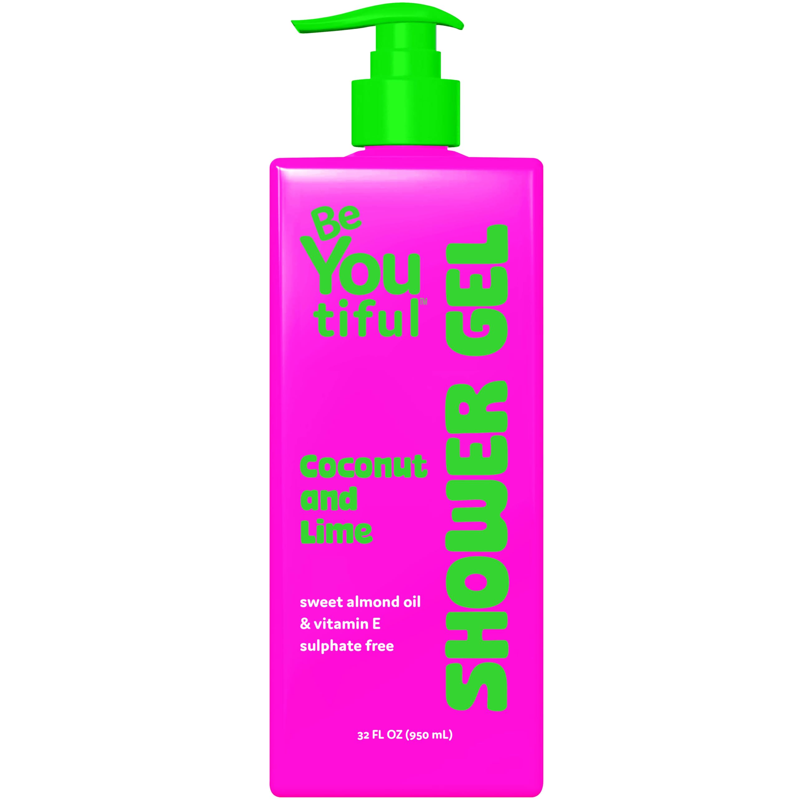 Amazon.com : BeYoutiful Coconut Lime Body Wash Soap for Teens and
