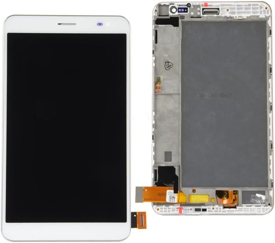 7 inch For Huawei Mediapad X1 Touch Digitizer Panel LCD Screen Display with Frame White Original Quality