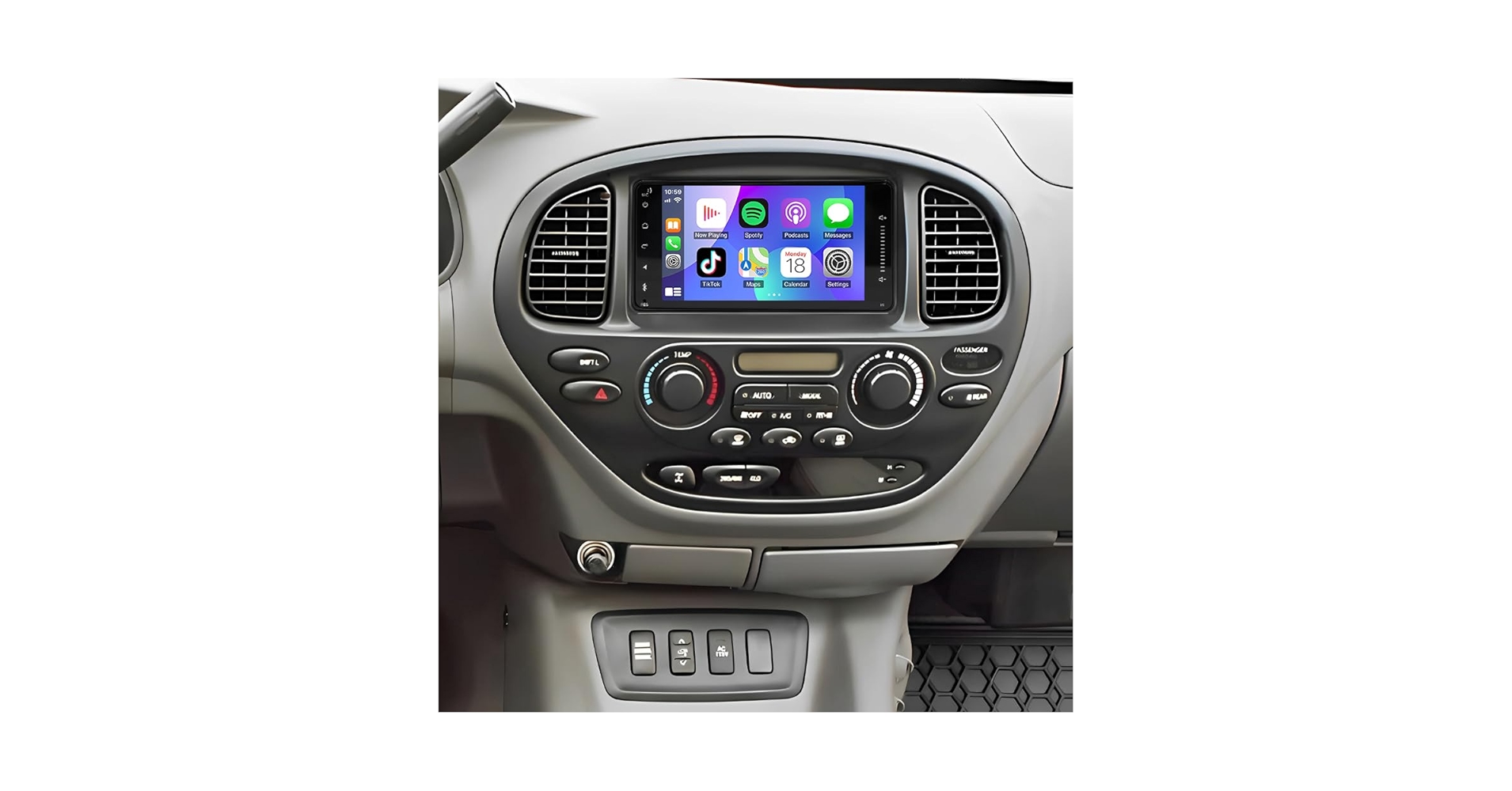 Apple - ウッディー Amazon.com: KENWOOD DDX5707S Double Din DVD Car Stereo with