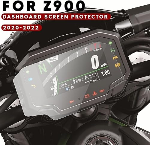 Miniatura 4 de MUTYNE Speedometer Screen Film For Ka&wasaki Z900 ABS 2021 2020 Motorcycle Scratch Cluster Protection Instrument Film Screen Dashboard