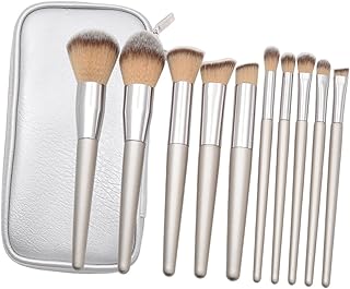 FUOYLOO Juego de 10 brochas de maquillaje con...